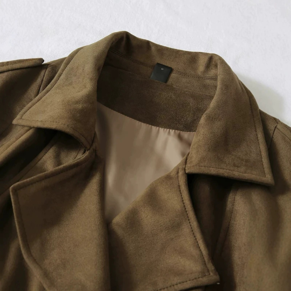 ZARA Versatile Vintage Chic Trench Coat